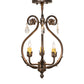 Meyda 12" Wide Antonia 3 Light Chandelier- 252343 - MyBBQDirect