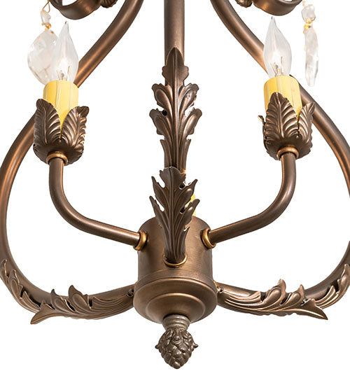 Meyda 12" Wide Antonia 3 Light Chandelier- 252343 - MyBBQDirect