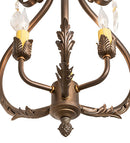 Meyda 12" Wide Antonia 3 Light Chandelier- 252343 - MyBBQDirect