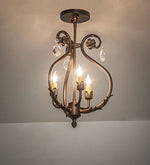 Meyda 12" Wide Antonia 3 Light Chandelier- 252343 - MyBBQDirect