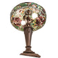Meyda  26" High Tiffany Peony Table Lamp- 253024