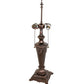Meyda  26" High Tiffany Peony Table Lamp- 253024