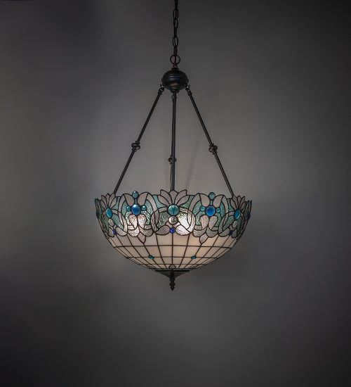 Meyda 20" Wide Angelica Inverted Pendant- 255703 - MyBBQDirect