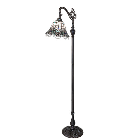 Meyda 61" High Angelica Bridge Arm Floor Lamp- 255705 - MyBBQDirect