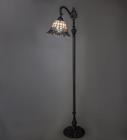 Meyda 61" High Angelica Bridge Arm Floor Lamp- 255705 - MyBBQDirect