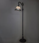 Meyda 61" High Angelica Bridge Arm Floor Lamp- 255705 - MyBBQDirect