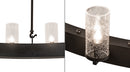 Meyda 72" Wide Noziroh Ring 40 Light Two Tier Chandelier- 256824 - MyBBQDirect