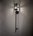 Meyda 5" Wide Middleburry Wall Sconce 257289