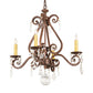Meyda 22" Wide Adrianna 4 Light Chandelier- 257372 - MyBBQDirect