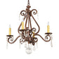 Meyda 22" Wide Adrianna 4 Light Chandelier- 257372 - MyBBQDirect
