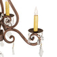 Meyda 22" Wide Adrianna 4 Light Chandelier- 257372 - MyBBQDirect