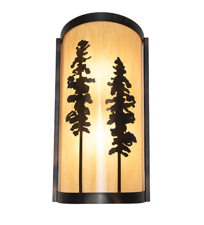 Meyda 9" Wide Tall Pines Wall Sconce 259057
