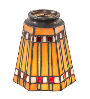 Meyda  4" Wide Prairie Corn Fan Light Shade '27464