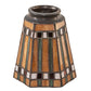 Meyda  4" Wide Prairie Corn Fan Light Shade '27464