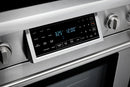 Thor Kitchen 4-Piece Appliance Package - 36-Inch Electric Range with Tilt Panel, Refrigerator with Water Dispenser, Pro-Style Wall Mount Hood, & Dishwasher in Stainless Steel