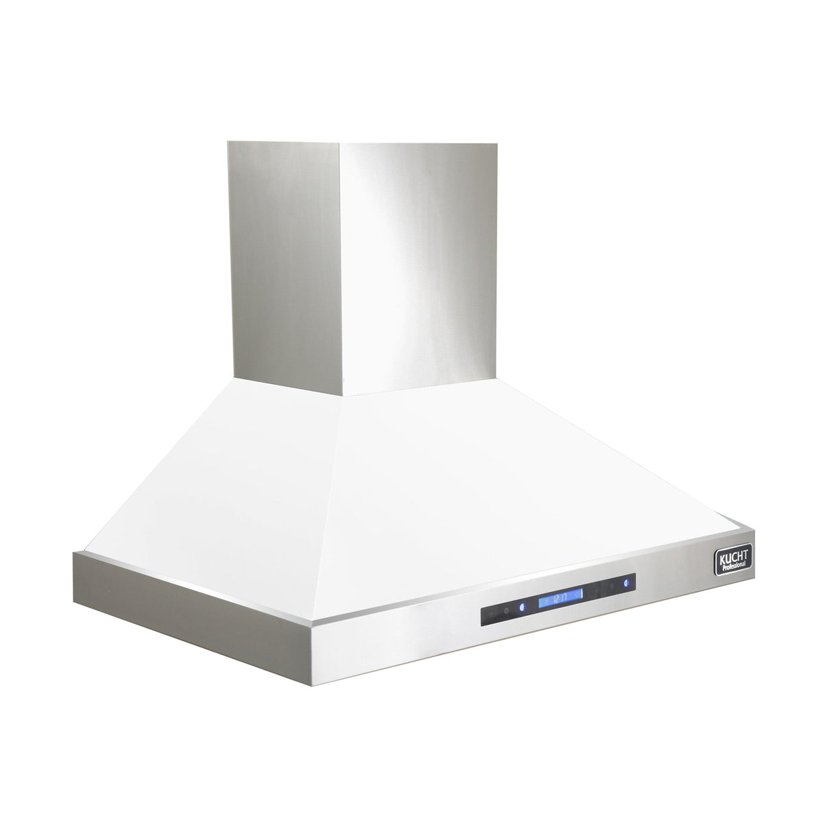 Kucht 30-Inch Wall Mounted Hood 900 CFM in White KRH3015A-W