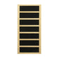 Golden Designs Dynamic San Marino Elite 2-person Ultra Low EMF Under 3MG FAR Infrared Sauna Canadian Hemlock - DYN-6206-01 Elite