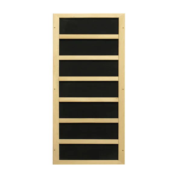 Golden Designs 6-Person Full Spectrum PureTech™ Near Zero EMF FAR Infrared Sauna with Himalayan Salt Bar Canadian Hemlock - GDI-8260-01