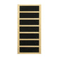 Golden Designs Dynamic Venice Elite 2-person Ultra Low EMF Under 3MG FAR Infrared Sauna Canadian Hemlock - DYN-6210-01 Elite