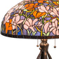 Meyda  32"H Tiffany Magnolia Table Lamp - 31146