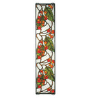 Meyda 9"W X 42"H Bittersweet Stained Glass Window 35971