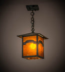 Meyda 9"Sq Seneca Mountain View Pendant '39512