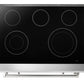 Thor Kitchen 4-Piece Appliance Package - 36-Inch Electric Range with Tilt Panel, French Door Refrigerator, Dishwasher, and Microwave Drawer in Stainless Steel