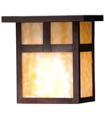 Meyda 8"W Hyde Park T Mission Wall Sconce 43551 - MyBBQDirect