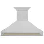 48" ZLINE Autograph Edition DuraSnow Stainless Steel Range Hood with DuraSnow Stainless Steel Shell