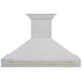 48" ZLINE Autograph Edition DuraSnow Stainless Steel Range Hood with DuraSnow Stainless Steel Shell