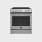 Forno Espresso Package - 30" Electric Range, Under Cabinet Range Hood, 31" Refrigerator and Tall Tub Dishwasher, FBDL-010-01US
