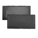 Kucht Signature 48-Inch Pro-Style Dual Fuel Range in Stainless Steel with Black Oven Door & Rose Gold KDF482-K-ROSE