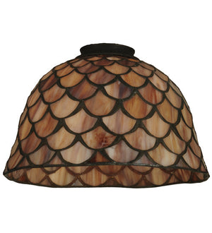 Meyda 8" Wide Tiffany Fishscale Shade '65168