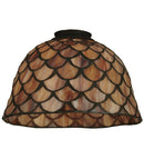 Meyda 8" Wide Tiffany Fishscale Shade '65168