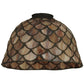 Meyda 8" Wide Tiffany Fishscale Shade '65168