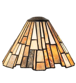 Meyda 8" Wide Delta Jadestone Shade '65632