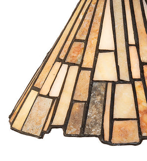 Meyda 8" Wide Delta Jadestone Shade '65632