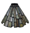 Meyda 8" Wide Delta Jadestone Shade '65632