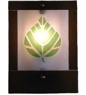 Meyda 9"W Metro Fusion The Wrigley Wall Sconce '68372