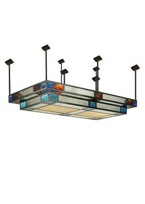 Meyda 96"W Polaris Semi-Flushmount 78222