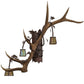 Meyda 46" Wide Antlers Elk 3 Light Wall Sconce- 82834 - MyBBQDirect