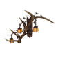 Meyda 46" Wide Antlers Elk 3 Light Wall Sconce- 82834 - MyBBQDirect