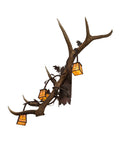 Meyda 46" Wide Antlers Elk 3 Light Wall Sconce- 82834 - MyBBQDirect