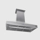 Forno Appliance Package - 48" Gas Range, Wall Mount Range Hood and 60" Refrigerator with Modern Grill Trim, FBDL-018-04CAUS