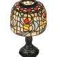 Meyda 9.25"H Tiffany Rosebud Candle Lamp '98478