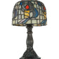 Meyda 9.25"H Tiffany Rosebud Candle Lamp '98478