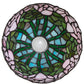 Meyda 8" Wide Tiffany Cabbage Rose Shade '98840