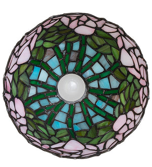 Meyda 8" Wide Tiffany Cabbage Rose Shade '98840