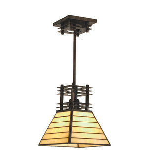 Meyda 8"Sq Watersedge Mini Pendant 98921