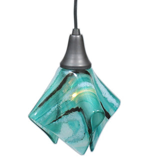 Meyda 9" Wide Handkerchief Wildgen Mini Pendant 99131